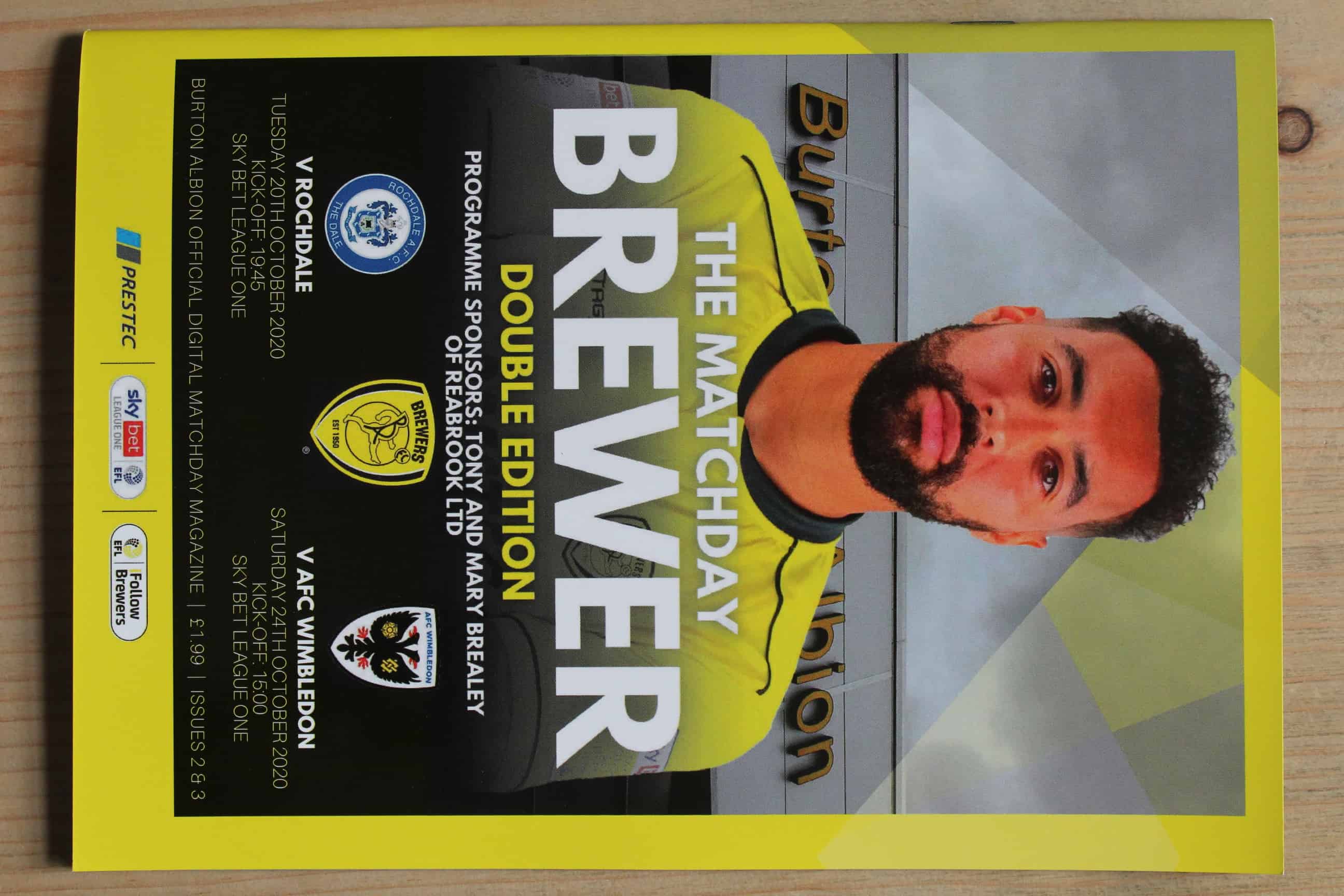 Burton Albion FC v Rochdale FC